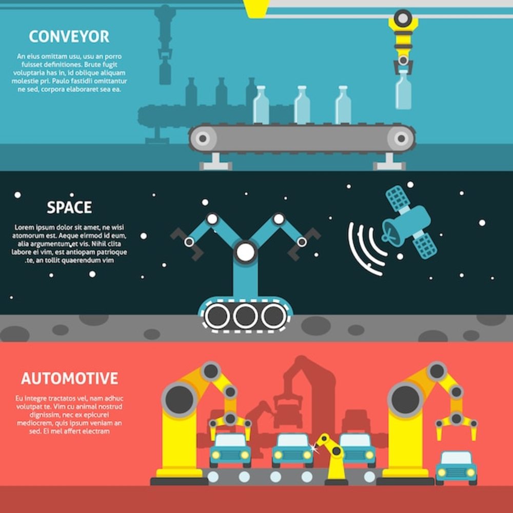 機(jī)械臂橫幅